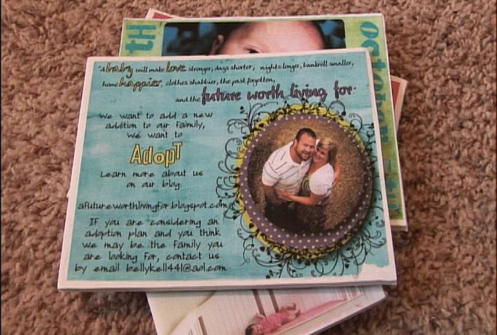 Woman designs cards to build her family