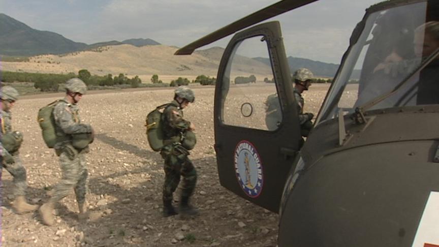 Colonel Passes Military Career to Son in Jump from Plane