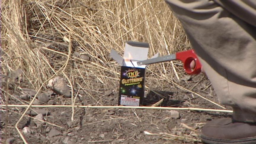 Firefighters Worry About Fireworks in Dry Conditions