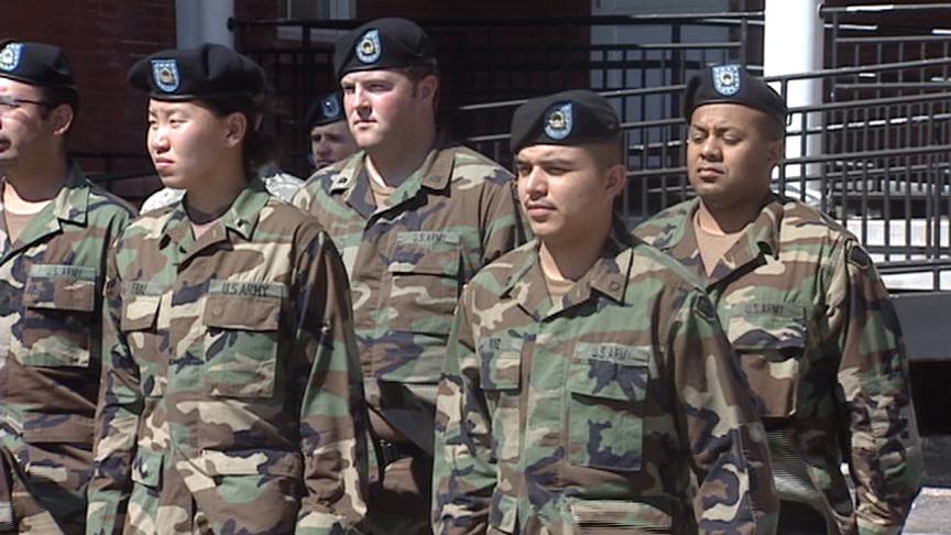 Soldiers Leave for Operation Iraqi Freedom