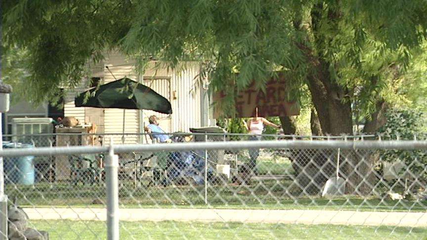 Family Upset About Sign In Neighbor's Yard