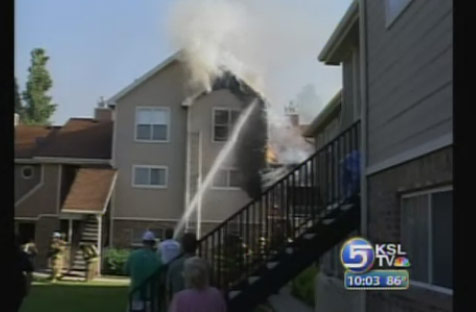 Three-Alarm Fire Damages West Jordan Apartment Complex