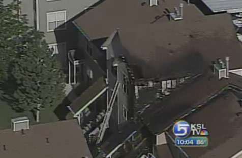 Three-Alarm Fire Damages West Jordan Apartment Complex
