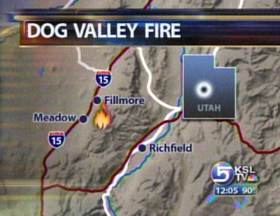 Dog Valley Fire Contained