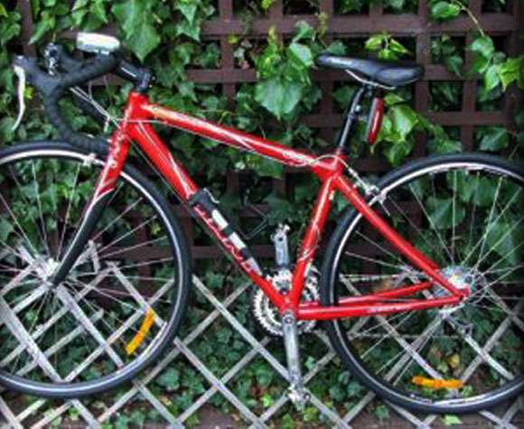 Carolyn Tuft's Giant TR 2 bike is still missing