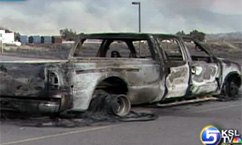 Huge Fire Closes Freeway, Forces Evacuations