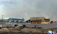 Cove Fort Residents Escaped Fire Just in Time