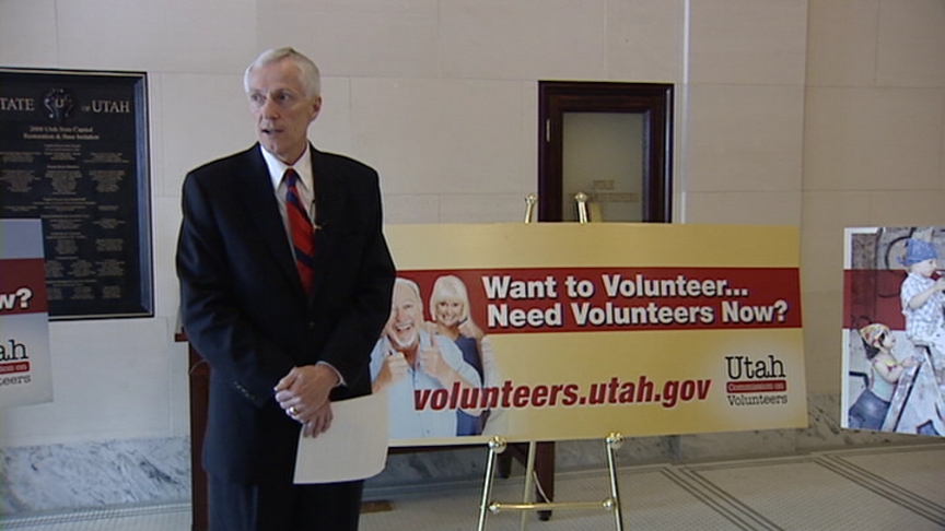 Lt. Gov. Greg Bell announces first statewide volunteer website