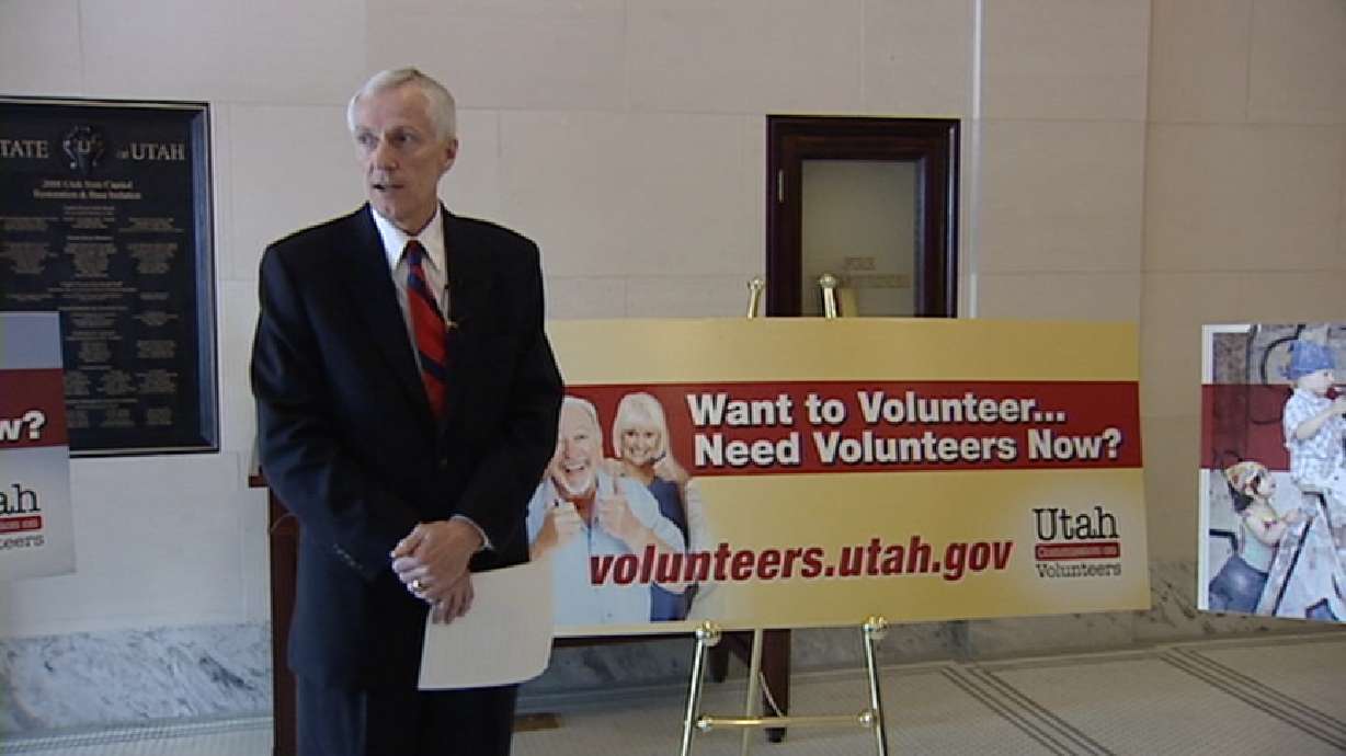 Lt. Gov. Greg Bell announces first statewide volunteer website