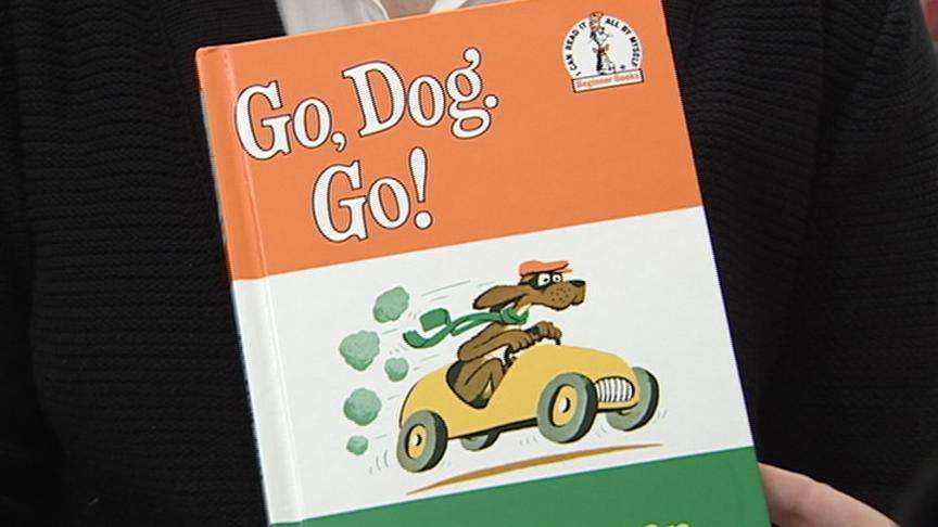 The play is based on the popular children's book "Go, Dog. Go!"