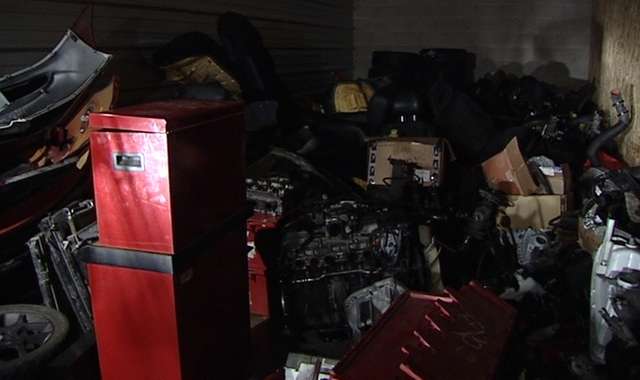 Agents found storage units full of car parts in West Jordan and Bountiful