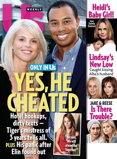 Cover of Dec. 14 issue of US Weekly Magazine. (AP Photo/US Weekly)