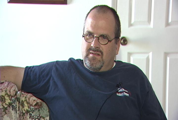 Neighbor Tim Peterson describes Josh Powell's behavior as "odd" when the two spoke Wednesday night.