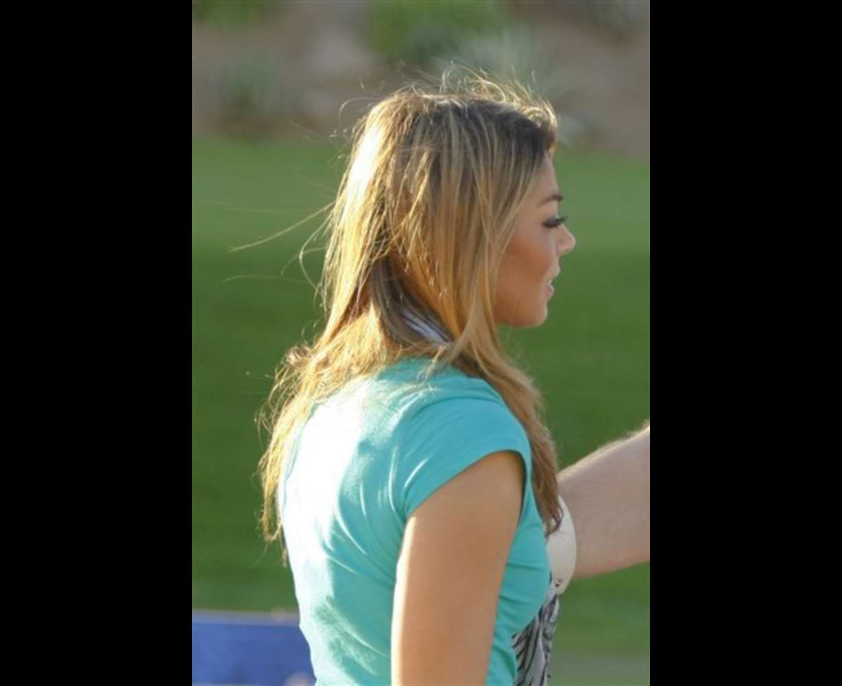 Jaimee Grubbs, a Los Angeles cocktail waitress, admitted to having a 31-month affair with Tiger Woods. (AP Photo/VH1)