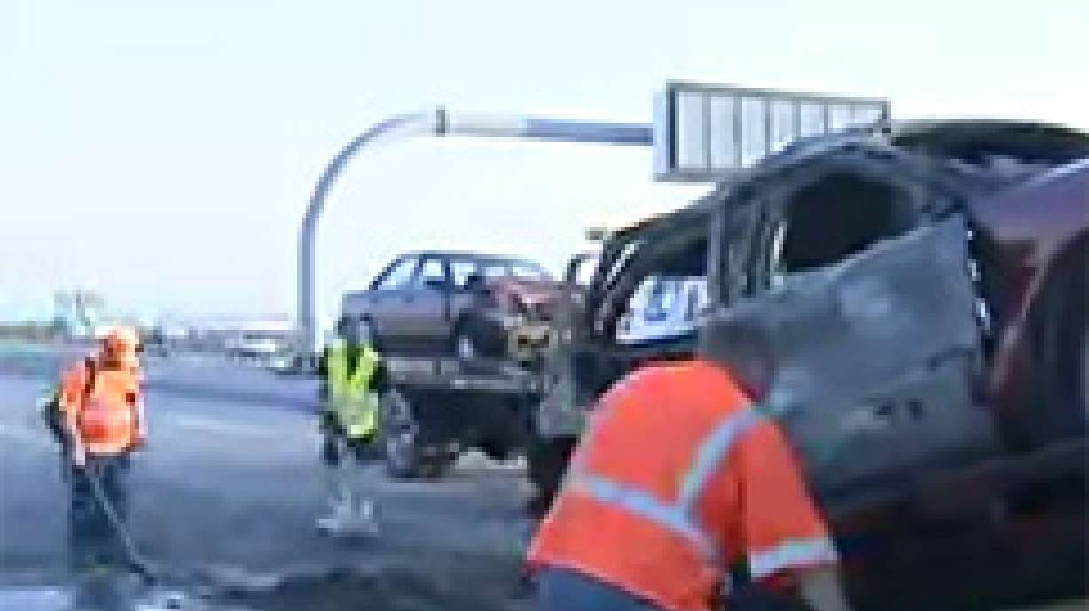 Boy Hospitalized With Burns Following Freeway Accident