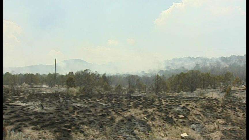 Weather a Concern for Firefighters Battling Central Utah Blaze