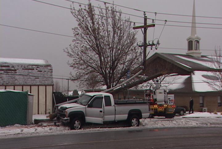Neighbors say an accident last Sunday near 4700 South and 5200 West is just the latest in a string of ice-related accidents on the stretch of road