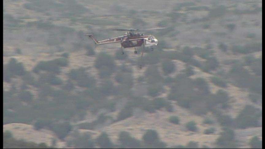 Favorable Weather Helping Firefighters Battle Wildfire