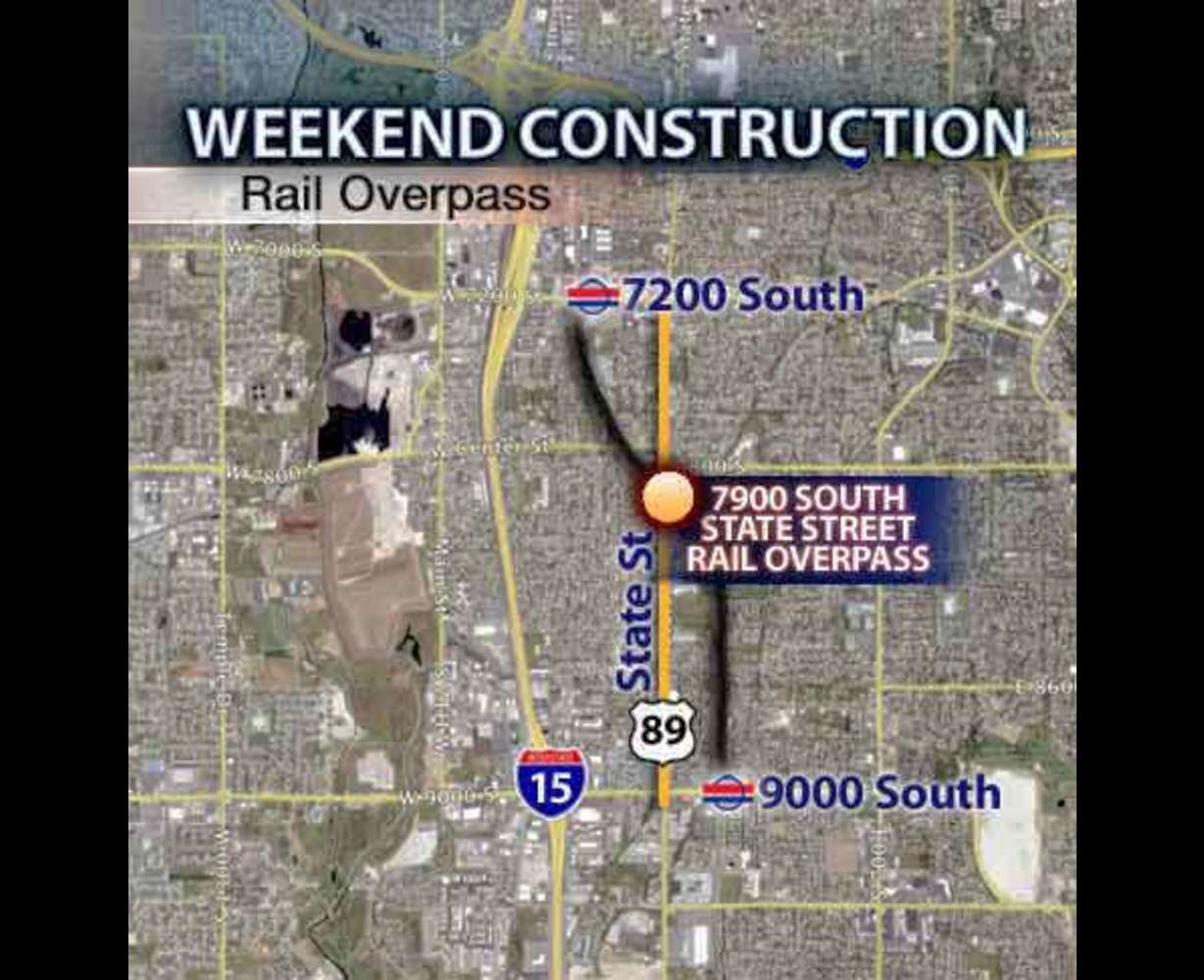 Construction on Overpass Could Interrupt Travel this Weekend