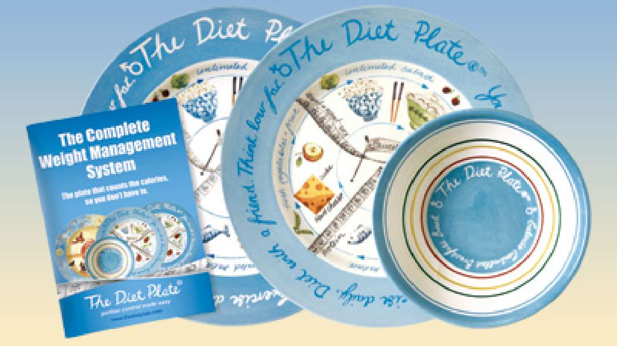 Calibrated Plate Helps Eaters Manage Portion Control