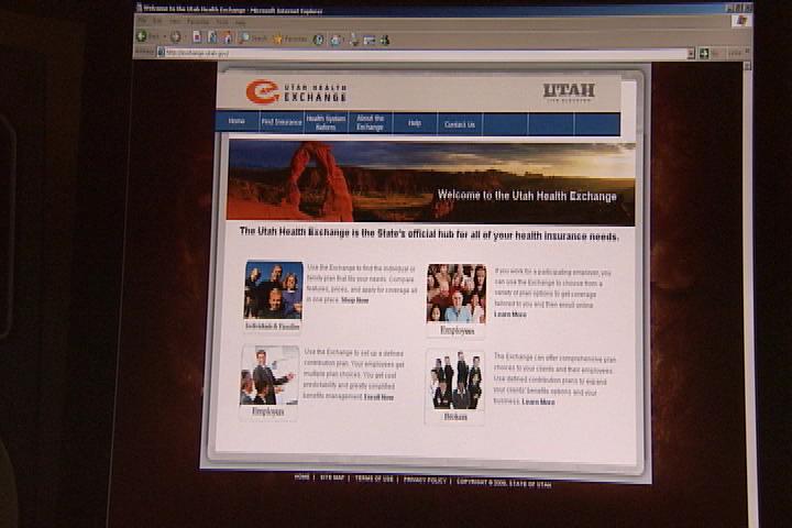 Utah insurance site not working as lawmakers hoped