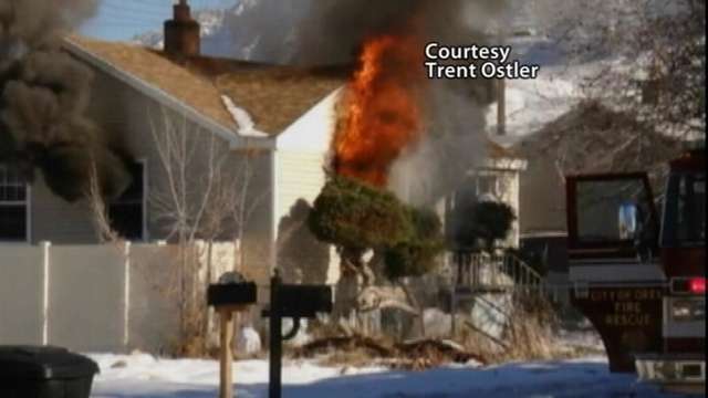 Family receives playhouse after real one burned down
