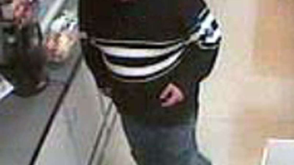 Orem police searching for robbery suspect