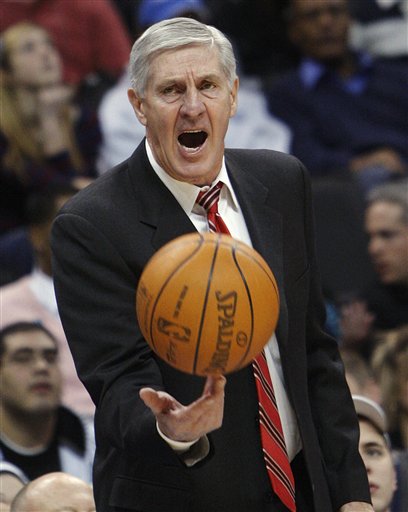 Former Utah Jazz head coach Jerry Sloan