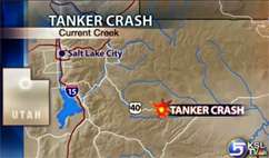Fiery Crash Closes Highway in Wasatch County