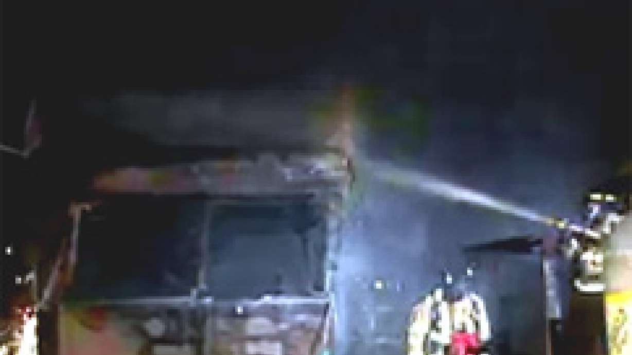 Firefighters Save Dog From Fire