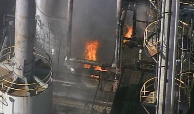 UT refinery that was site of blast to restart unit