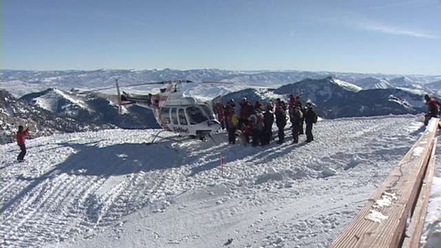 Rescue agencies participate in avalanche training