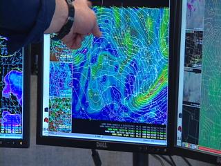 Forecasters don't expect any big storms in the near future