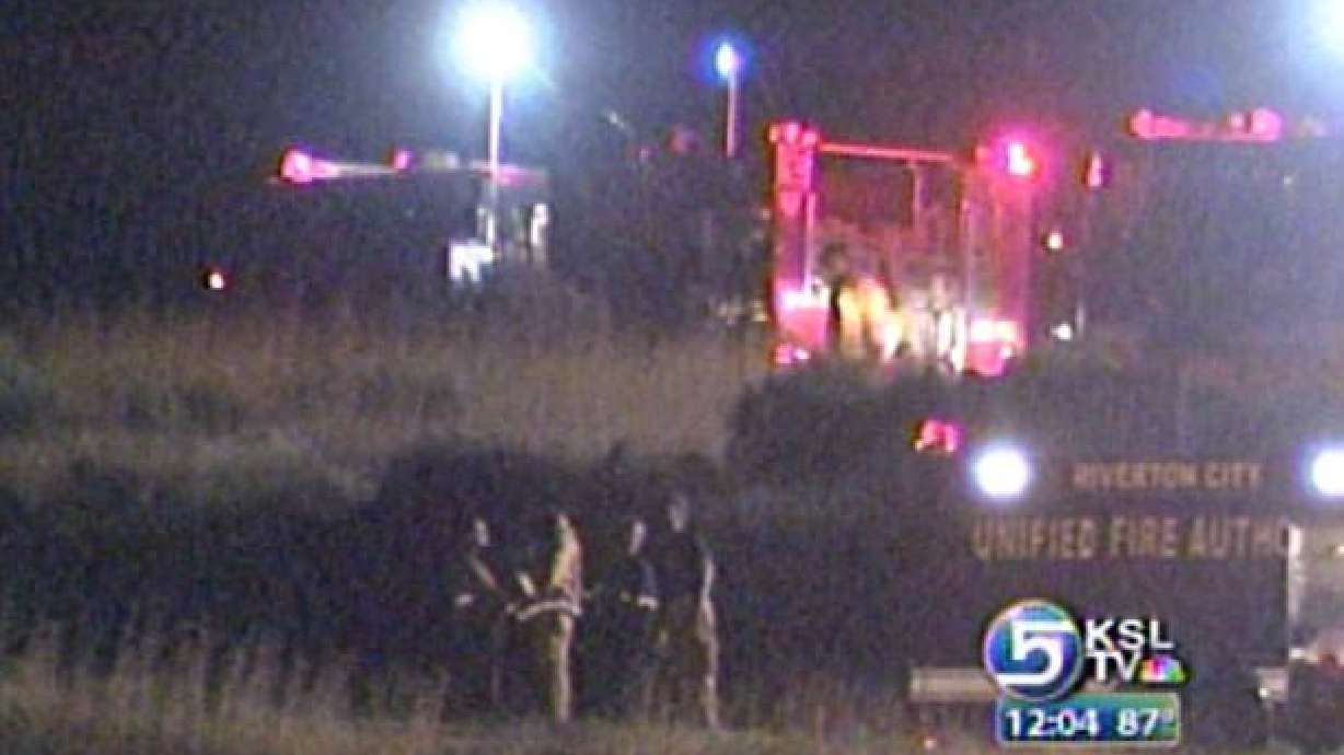 Fire Threatens Homes in Herriman