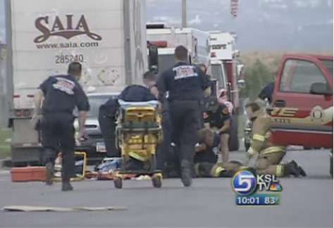 Officials Evacuate Area Near Chemical Spill