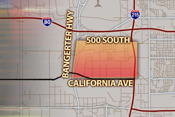 Evacuation area - Click to enlarge