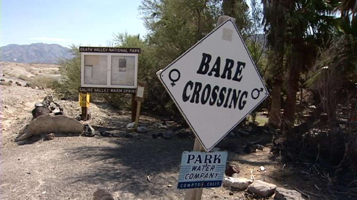 Salt Lake Man At Home in Death Valley