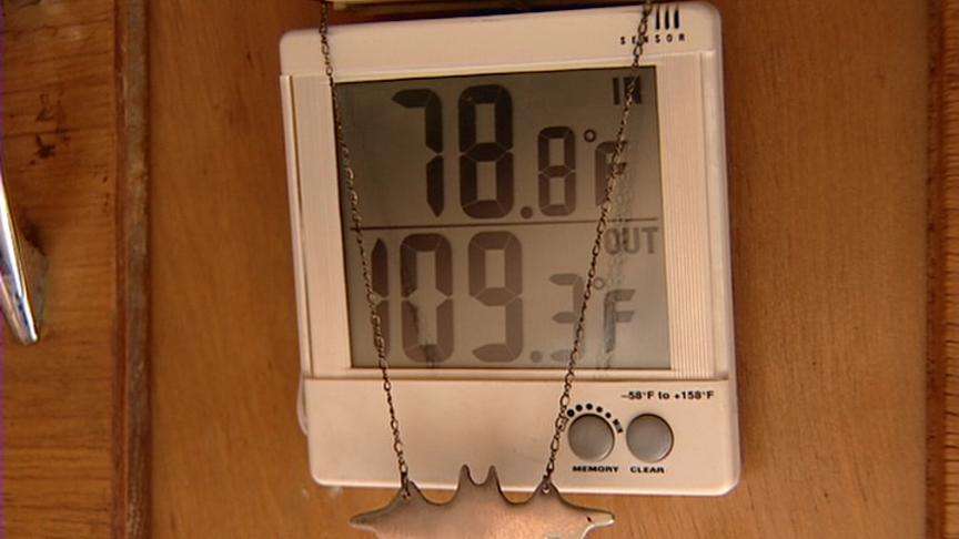 Salt Lake Man At Home in Death Valley