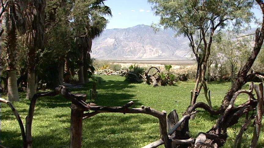 Salt Lake Man At Home in Death Valley