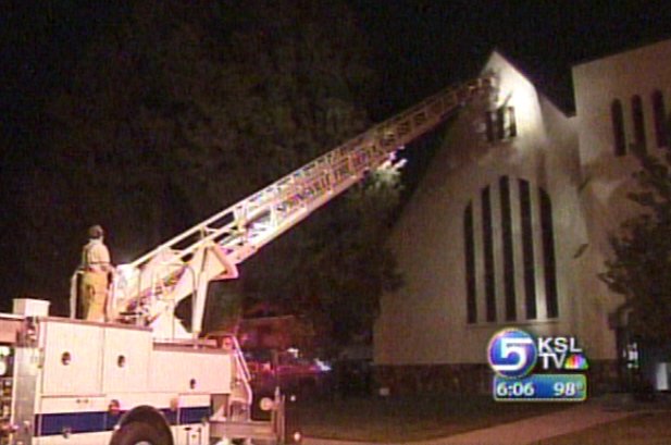 Vandals Cause Fire, Damage to LDS Church