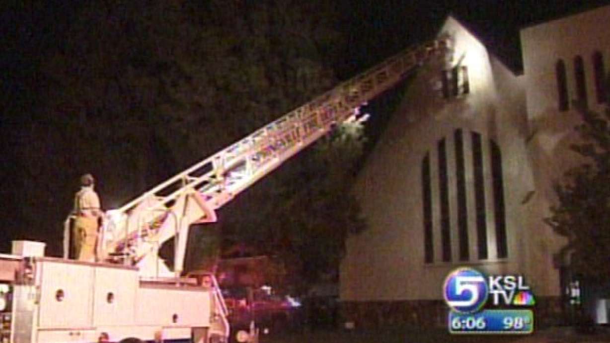 Vandals Cause Fire, Damage to LDS Church