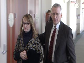 Hooper's parents at court Monday.