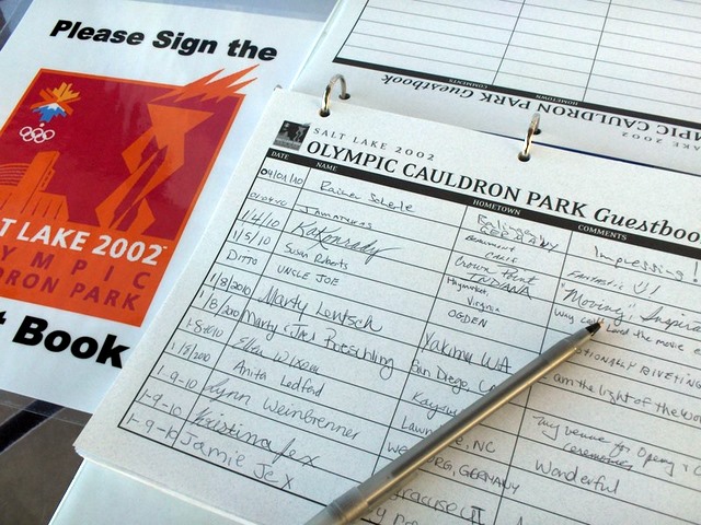 Fewer than two dozen people have signed the guest roster since the beginning of the year.