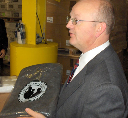 Nate Leishman, manager of LDS Humanitarian Emergency Response