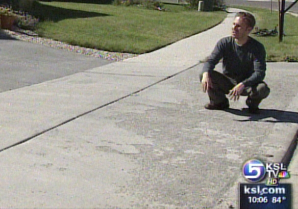 Richmond American Replacing Crumbling Driveways