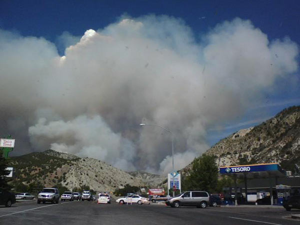 Fire Destroys Campground and Motel