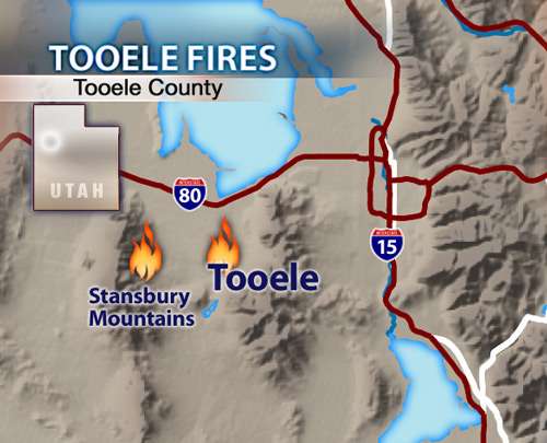 Several Fires Continue to Burn In Utah