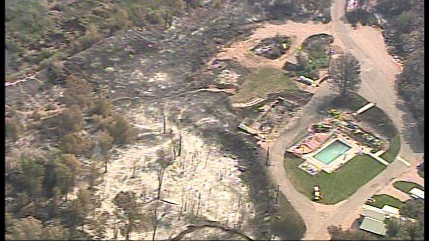 Fast Moving Wildfire is Burning East of Nephi