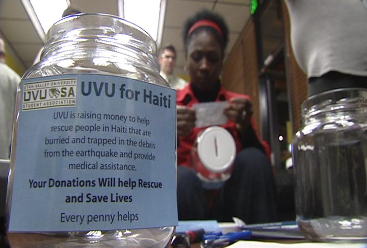 Students anxious for word from family in Haiti