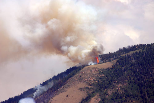 Fire Evacuation Orders Lifted in Central Utah